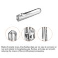 thumbnail image 3 of Unique Bargains 40Pack 4x20mm Metal Shoelace Tips Open Mouth Shoelace Repair Cords End Tips Silver, 3 of 6