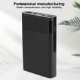 thumbnail image 3 of Portable DIY Power Bank Box with LCD Display, 2 USB Output, Micro and Type C Input, No Welding Power Case Kit for 4x  Battery, 3 of 8