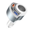 thumbnail image 3 of 4 - in - 1 Car Charger Adapter with Fast Charging and Multiple Protection, 3 of 5