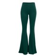 thumbnail image 4 of LSLJS Women's Boho Hippie High Waist Wide Leg Long Flared Bell Bottom Pants, 4 of 6