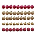thumbnail image 1 of Décorations incassables Holiday Time, 45 unités, rouge/or, 1 of 4