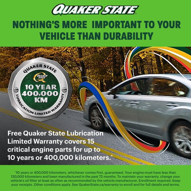 Quaker State Full Synthetic 5W-30 Motor Oil 5L - Walmart.ca
