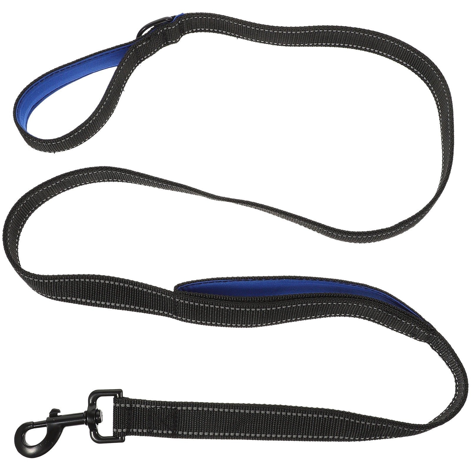 HONITANO Multifunction Black Dog Leash with Adjustable Length and Durable Nylon Rope for Walking and Training