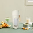thumbnail image 3 of Portable Rechargeable Mini Blender for Travel, Personal Smoothie Maker with Straw, Two Lids and Stirring Function, USB-C Compact Juicer for Home Office Gym, 3 of 5