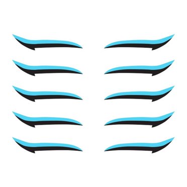 5 Pairs Eyeliner Stickers for Eyes Smudge-proof Eyelid Adhesive Eyeliner Eyelid Makeup Stickers