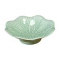 thumbnail image 3 of DOLITY Ceramic Fruit Bowl Decorative with Base Fruit Tray for Sweets Nuts Side Dish Light Green, 3 of 9