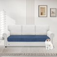 thumbnail image 2 of Pieces Couch Cushion Covers for Sectional Sofa Seat Slipcover Stretch Sectional Couch Cover for L Shape Left/Right Chaise with Elastic Bottom ( Seater + Chaise Light ), 2 of 7