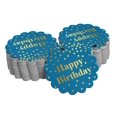 thumbnail image 1 of Inkdotpot 50 Pack Real Gold Foil Paper Tags Happy Birthday Favor Hang Tags, 1 of 6