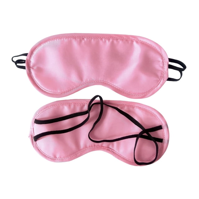 lionlar 10Pcs Sleep Masks Night Blindfold Eye Masks for Light Blocking Adults Pink