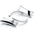 thumbnail image 1 of Krator Adaptateurs de Boulons de Rétroviseurs de Moto Torsadés Compatibles avec Harley Davidson Road King Custom Classic, 1 of 3