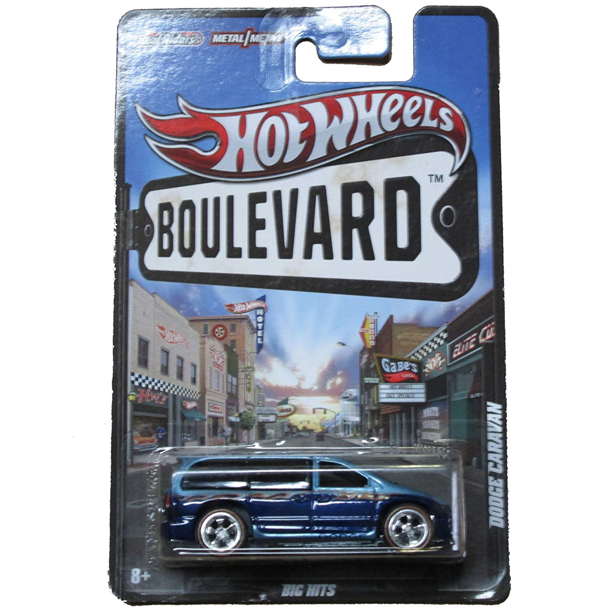 Hot Wheels Boulevard Big Hits Dodge Caravan Light Blue/Blue