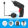 thumbnail image 5 of Ensemble de 15 Pcs Perceuse Sans Fil Tournevis Électrique Perceuse Bits Rechargeables, 5 of 5