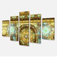 thumbnail image 2 of Brown Extraterrestrial Life Cells - Floral Canvas Art Print, 2 of 3