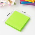 thumbnail image 2 of Sticky Notes 3x3 inch Bright Colors Self-Stick Pads 6 Pads/Pack 100 Sheets/Pad Total 600 Sheets, 2 of 8