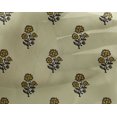 thumbnail image 4 of oneOone Tissu Viscose Georgette Feuilles & Floral Imprimé Bloc Tissu BTY 42 Pouces de Large, 4 of 5