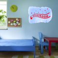 thumbnail image 3 of Children Playroom Happiness Sign Wall Decal Decoration Beautiful Open Treasure Box Stars Playroom Magic Lasts Years and Easily Removable - Size: 10 In(W) x 6 In(H), 3 of 5