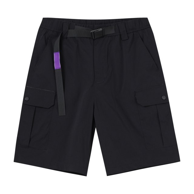 Birdeem Shorts pour Hommes Shorts Hommes Décontractés Mode Shorts Unis avec Multi-Poches Taille Élastique Pantalons Courts