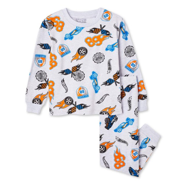 Hot Wheels Toddler Boys' Pajama 2-Piece Set