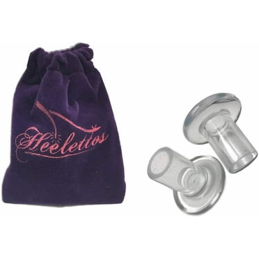 1 Pair of Heelettos High Heel and Stiletto Shoe Protectors with Carry Pouch