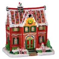 thumbnail image 2 of Lemax Village Collection Peppermint House, B/O (4.5V) #15826, 2 of 3