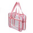 thumbnail image 4 of Transparent Makeup Bag Large Transparent, Clear Makeup Bag Bags Perfect Large Capacity Transparent Cosmetic Bag Zipper Closure Perfect Travel Bag For Your Accessories For Hygiene, 4 of 8