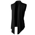 thumbnail image 1 of SHIXIAOO Mens Solid Color Shawl Personality Solid Color Fashion Men's Sleeveless Knit Cardigan Men's Christmas Sweater Mens Washable Cardigan Knit Men Sweater Mens Button Sweater Men Sweaters Sweater, 1 of 5