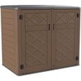 thumbnail image 1 of Horti Cubic 38 cu. ft. Outdoor Horizontal Storage Shed, 1 of 7