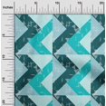 thumbnail image 1 of oneOone Viscose Chiffon Fabric Line|Chevron & Triangle Geometric Print Sewing Fabric BTY 42 Inches Wide, 1 of 4