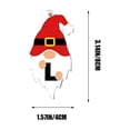 thumbnail image 3 of LSLJS Christmas Ornaments Christmas Acrylic Hanging Decorations - Set of 26 Alphabet Letters with Santa Claus Design for Holiday Ornaments and DIY Crafts Christmas Hanging Decorations, 3 of 6