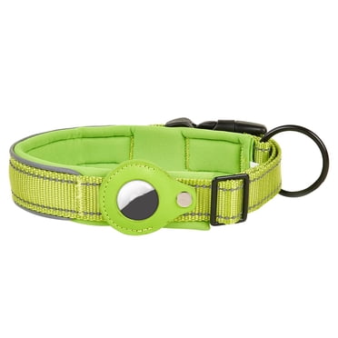LSLJS Collier pour Chien, Collier pour Chien en Nylon Souple avec Housse de Support Imperméable, Accessoire de Collier pour Chien Durable pour Petits Chiens (Petit)