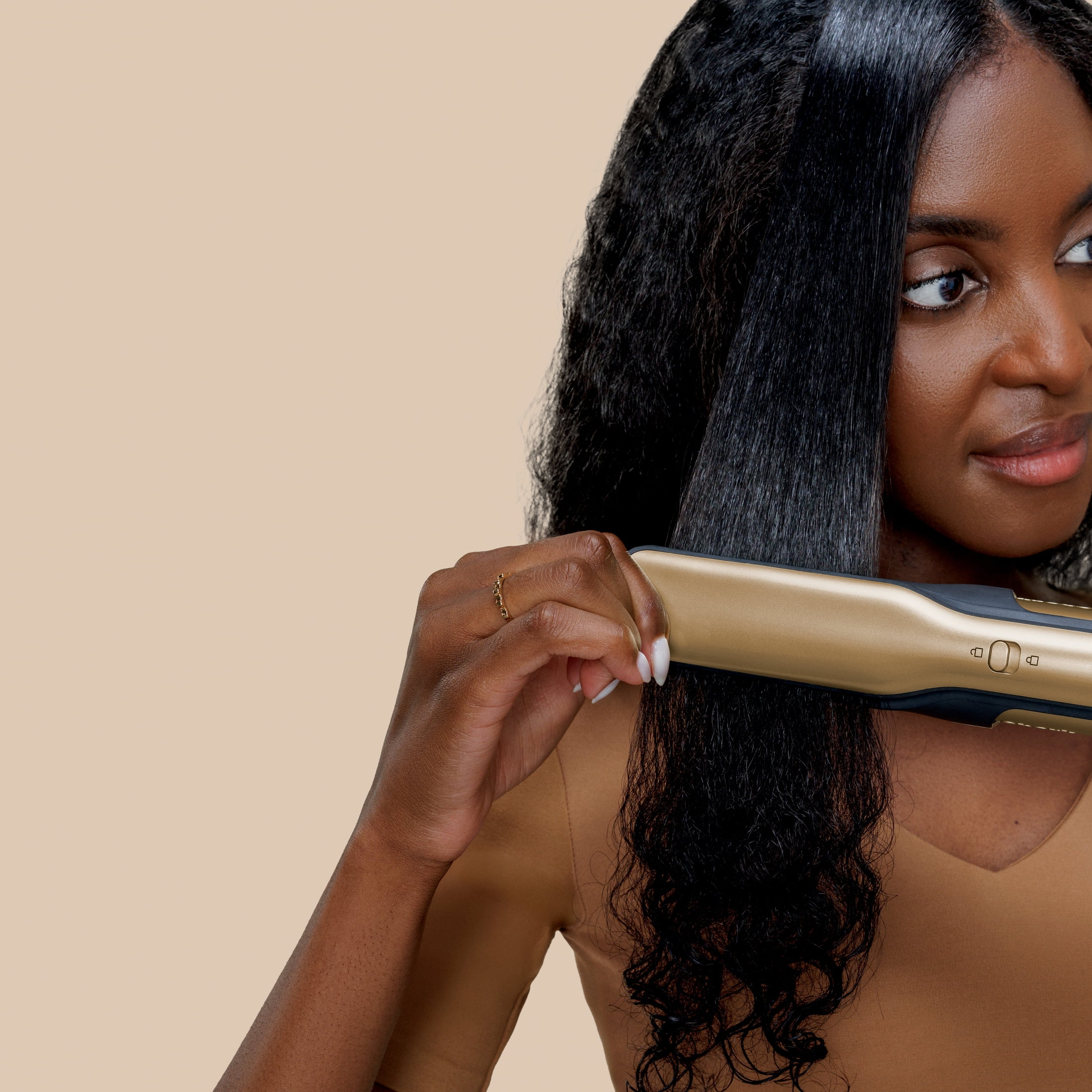 Shark Glam Hot Tool Air Styling & Drying System , Gold (Gift)