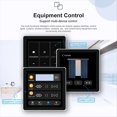 thumbnail image 2 of Tuya T3E Panel Switch Touch Screen Panel EU Smart Control Panel Switch Zigbee Smart Home Wall Push Light Switch,Black,1 * Smart control panel,Black, 2 of 8