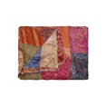 thumbnail image 1 of KANTHA SILK THROW BLANKET 60"X90", 1 of 1