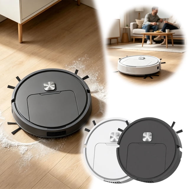 Outdor Smart Robotic With Powerful Suction Self Charging Carpet Cleaning Robot For Hard Floors Hair Home Automatic Sweeping Machine