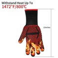 thumbnail image 3 of Oleegame 1PC High Temperature 800 Degree Fireproof Grill And Heat Insulation Oven Gloves, 3 of 8