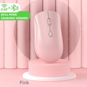 EGNMCR Mouse, Gaming Mouse Wireless 2.4G Silent Mouse Desktop Laptop Bluetooth Rechargeable Wireless Mouse (rechargeable Mode) a Bluetooth