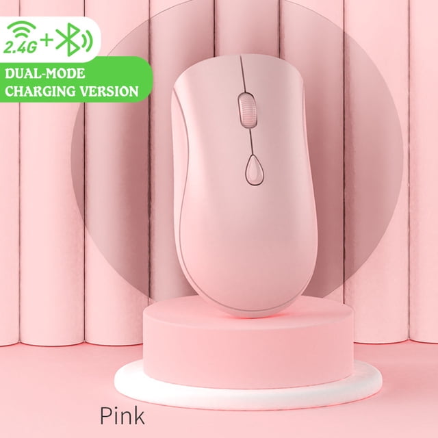 Chmadoxn Mouse Wireless 2.4G Silent Mouse Desktop Laptop Bluetooth Rechargeable Wireless Mouse (rechargeable Mode) a Bluetooth