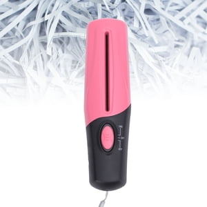 Portable Paper Shredder, Incisive Mini Electric Shredder Neat Cutting Protect Security with ABS Housing for Document for Home
