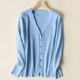 thumbnail image 4 of Formal Cardigan Sweater Dresses for Women Thick Sweater Cardigan plus Size Short Cardigan Summer Sweaters for Women Open Front Light Sweaters for Women Open Front Titanium Snap Cardigan Sweaters for, 4 of 4
