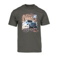 thumbnail image 1 of Gravity Trading T-Shirt à Manches Courtes pour Hommes « Hit the Dirt » - Gris Foncé - Petit, 1 of 1