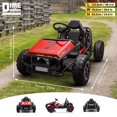 thumbnail image 3 of VOLTZ TOYS 24V Electric Ride-On Kart for Kids, Shock Suspension, Metal Frame, LED Lights, Off-Road Style, 3 of 6