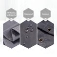 thumbnail image 4 of 1pc Waterproof Shower Curtain Partition Bathroom Proof Bath Curtains Monochrome Polyester Cloth Bathroom Accessories, 4 of 7
