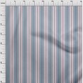 thumbnail image 2 of oneOone Georgette Viscose Fabric Multicolor Stripe Fabric Prints By Yard 42 Inch Wide, 2 of 3