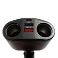 thumbnail image 3 of QC3.0 Car Charger 12V/24V Dual USB Power Adapter Car Lighter Socket, 3 of 12