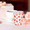 thumbnail image 4 of EGNMCR Strawberry Party Theme Tableware Set Disposable Decorative Tableware Paper Set disposable tableware, 4 of 5