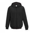 thumbnail image 1 of Awdis Plain Mens Hooded Full Zip Hoodie / Zoodie, 1 of 2