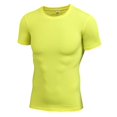 thumbnail image 1 of Mens Compression Shirts Gym Short Sleeve Sports Tight Fitness Base Layer Tops, 1 of 2