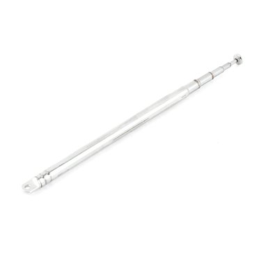 Unique Bargains Replacement 36cm 14' 6 Sections Telescopic Antenna Aerial for Radio TV