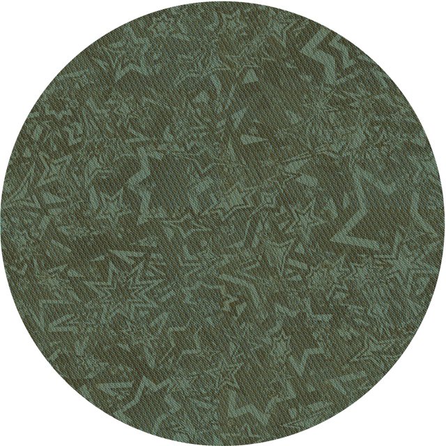 Ahgly Company Tapis d'Intérieur Lavable à la Machine, Carré, Transitionnel, Vert Noisette, Tapis de Zone, 3 Pieds Carré