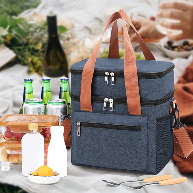 Insulating Bag, Leakproof Food Container Carrier, Thermal Insulation Technology, for Meal Prepping, Daily Commute, Picnic Outings